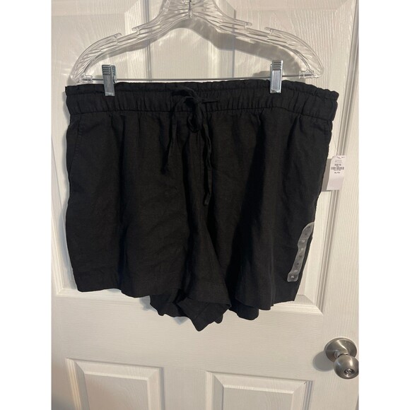 Gap 4" Mid Rise Easy Linen-Blend Pull-On Shorts Size XL New With Tag - Picture 3 of 6